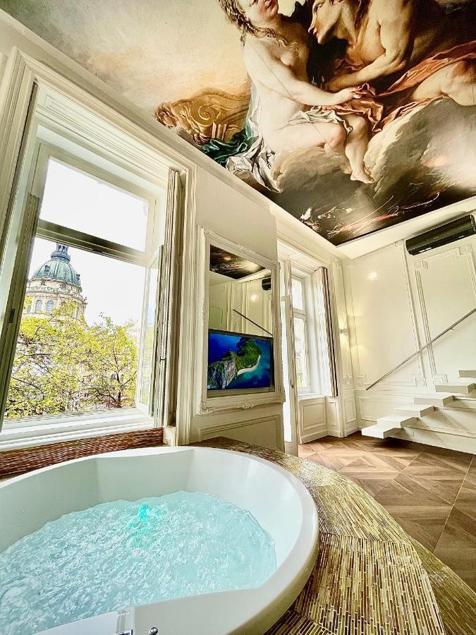 Vip Jacuzzi Luxury Apartment Budapest Luaran gambar